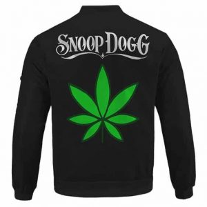 Snoop Doggy Dogg Marijuana Leaf Icon Amazing Bomber Jacket