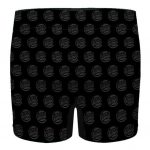 The Notorious B.I.G. Biggie King Parody Black Men's Boxer Shorts