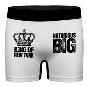Biggie Smalls King Of New York Iconic Crown Men's Underwear