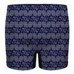 Biggie Smalls Outline Art Minimalist Pattern Men's Boxer Shorts