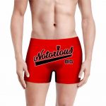 The Notorious Big Poppa Premium Red Men's Underwear