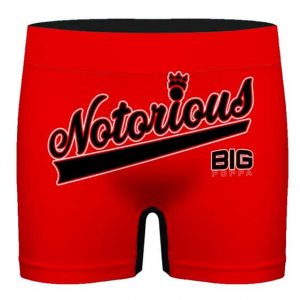The Notorious Big Poppa Premium Red Men's Underwear