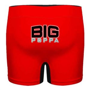 The Notorious Big Poppa Premium Red Men's Underwear