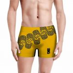 Awesome Biggie Smalls Yellow Crown Logo Men's Boxers