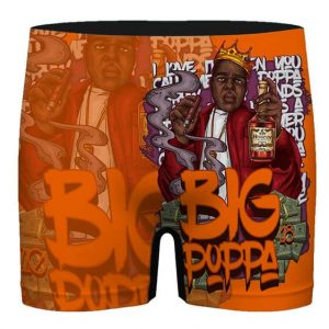 The Notorious B.I.G. Vibrant Colors Lyrics Art Men's Boxers