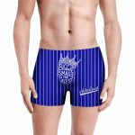 Biggie Smalls Is The Illest Blue Pinstripes Men's Boxer Shorts