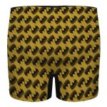 Crowned Biggie Smalls Pattern Gold Men's Underwear