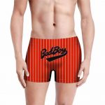Cool Stripes Bad Boy Biggie Smalls 72 Red Men's Boxers