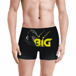 Cool Biggie Christopher Wallace Black And Yellow Men's Boxers