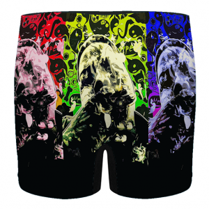 Trippy Colors Biggie Smalls Smoking Men's Boxer Shorts