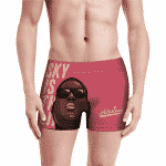 Biggie Smalls Sky Is The Limit Retro Pink Men's Boxers