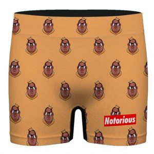 Notorious Supreme Parody Biggie Smalls Men's Boxer Shorts