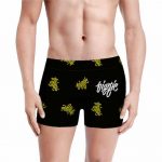 Biggie Smalls Logo Minimalistic Pattern Black Men's Boxers