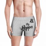 The Notorious Big Poppa Pinstripes White Men's Boxer Shorts