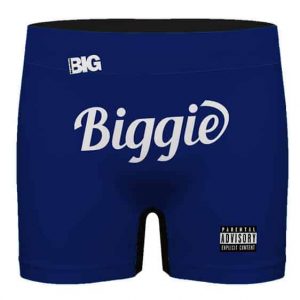 The Notorious B.I.G. Logo Minimalistic Blue Men's Boxers