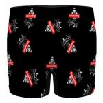 King Biggie Smalls Supreme Parody Pattern Men's Boxers