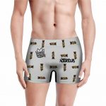 The Notorious Biggie Cartoon Pattern Men's Boxer Shorts
