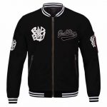 Bad Boy Logo And Sign Notorious Black Bomber Jacket