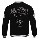 Bad Boy Logo And Sign Notorious Black Bomber Jacket
