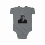 Badass Iconic Eminem Devil Hand Signature Newborn Onesie