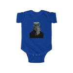 Badass Iconic Eminem Devil Hand Signature Newborn Onesie