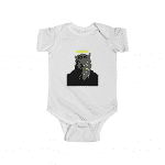 Badass Iconic Eminem Devil Hand Signature Newborn Onesie