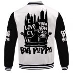 Biggie Crown I Love It When You Call Me Big Poppa Varsity Jacket