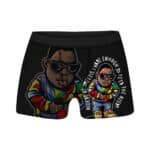 Biggie Smalls Got Enough To Feed The Needy Art Men's Boxers