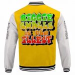 Biggie Smalls Is The Illest Vibrant Yellow Varsity Jacket
