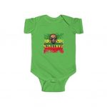 Bless Up Snoop Lion Rastafarian Colors Design Baby Bodysuit