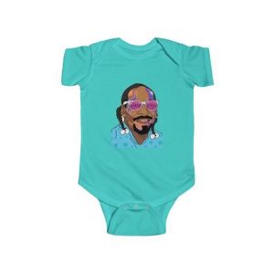 Classic Snoop Dogg Colorful Vector Art Amazing Baby Bodysuit