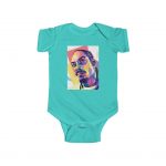 Classic Snoop Doggy Dogg Portrait Colorful Art Baby Bodysuit