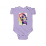 Classic Snoop Doggy Dogg Portrait Colorful Art Baby Bodysuit