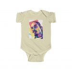 Classic Snoop Doggy Dogg Portrait Colorful Art Baby Bodysuit