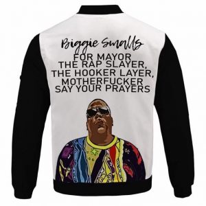 Cool Biggie Smalls For Mayor The Rap Slayer Varsity Jacket