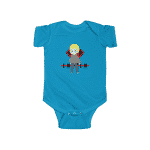 Cool Cartoon Style Rapper Eminem Slim Shady Newborn Bodysuit