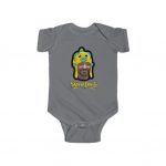 Cool Snoop Dogg In Fish Hat High And Faded Baby Romper