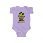 Cool Snoop Dogg In Fish Hat High And Faded Baby Romper