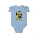 Cool Snoop Dogg In Fish Hat High And Faded Baby Romper