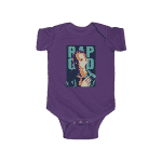 Detroit Pride Rapper Eminem Rap God Art Infant Bodysuit