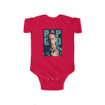 Detroit Pride Rapper Eminem Rap God Art Infant Bodysuit