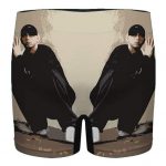 Detroit Rapper Eminem Art Slim Shady Logo Men's Boxers