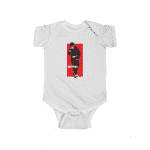 Detroit Rapper Slim Shady Eminem Rapping Dope Baby Onesie