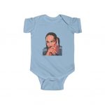 Dope Snoop Doggy Dogg Smoking Vector Art Baby Onesie