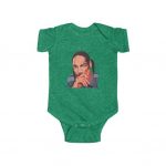 Dope Snoop Doggy Dogg Smoking Vector Art Baby Onesie