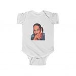 Dope Snoop Doggy Dogg Smoking Vector Art Baby Onesie
