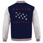 Eminem Album Revival American Flag Inspired Varsity Jacket