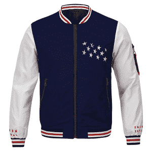 Eminem Album Revival American Flag Inspired Varsity Jacket