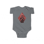 Eminem Burning Microphone Tone Deaf Art Dope Baby Romper