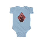 Eminem Burning Microphone Tone Deaf Art Dope Baby Romper